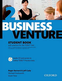【取寄品】【取寄時、納期1～3週間】Business Venture 3rd Edition Level 2 Student Book with CD【メール便を選択の場合送料無料】