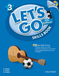 �y���i�z�y��񎞁A�[��1�`3�T�ԁzLet�fs Go 4th Edition Level 3 Skills Book with Audio CD