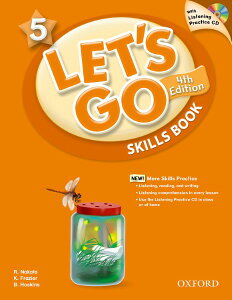 yizy񎞁A[1`3TԁzLetfs Go 4th Edition Level 5 Skills Book with Audio CD