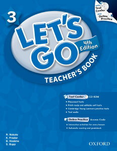 �y���i�z�y��񎞁A�[��1�`3�T�ԁzLet�fs Go 4th Edition Level 3 Teacher�fs Book with Test Center Pack�y���[���ւ�I���̏ꍇ���������z