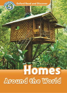 �y���i�z�y��񎞁A�[��1�`3�T�ԁzOxford Read and Discover 5 Homes Around the World