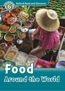 yizy񎞁A[1`3TԁzOxford Read and Discover 6 Food Around the World