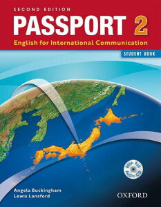 yizy񎞁A[1`3TԁzPassport 2nd Edition Level 2 Student Book with CDy[ւȈꍇz