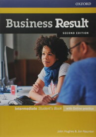 【取寄品】【取寄時、納期1～3週間】Business Result 2nd Edition Intermediate Students Book with Online Practice Pack【沖縄・離島以外送料無料】