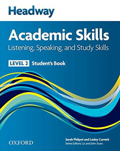 yizy񎞁A[1`3TԁzHeadway Academic Skills Level 2 Listening Speaking & Study Skills Student Booky[ւȈꍇz