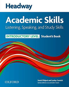 yizy񎞁A[1`3TԁzHeadway Academic Skills Introductory Listening Speaking & Study Skills Student Booky[ւȈꍇz