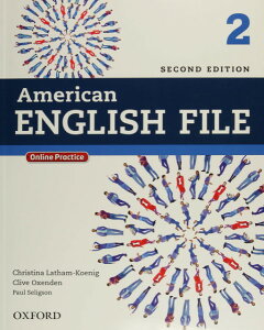 �y��񎞁A�[��1�`3�T�ԁzAmerican English File 2nd Edition Level 2 Student Book with Oxford Online Skills�y���[���ւ�I���̏ꍇ���������z