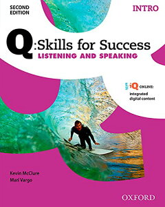 yizy񎞁A[1`3TԁzQ Skills for Success 2E Listening & Speaking Intro SBy[ւȈꍇz