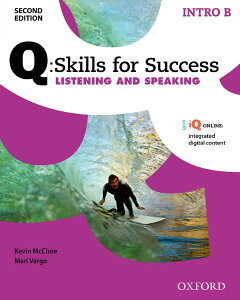 �y���i�z�y��񎞁A�[��1�`3�T�ԁzQ Skills for Success 2E Listening & Speaking Intro Student Book B with iQ Online�y�����Łz�y���[���ւ�I���̏ꍇ���������z