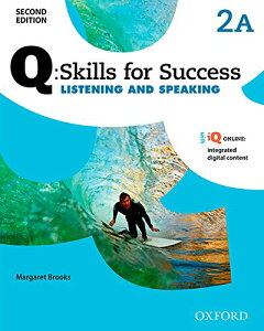 yizy񎞁A[1`3TԁzQ Skills for Success 2E Listening & Speaking Level 2 Student Book A with iQ OnlineyŁzy[ւȈꍇz