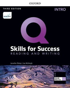 �y���i�z�y��񎞁A�[��1�`3�T�ԁzQ Skills for Success 3rd Edition Reading and Writing Intro Student Book with iQ Online Practice�y���[���ւ�I���̏ꍇ���������z