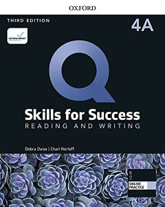 �y���i�z�y��񎞁A�[��1�`3�T�ԁzQ Skills for Success 3rd Edition Reading and Writing Level 4 Student Book A with iQ Online Practice�y�����Łz�y���[���ւ�I���̏ꍇ���������z