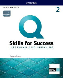�y���i�z�y��񎞁A�[��1�`3�T�ԁzQ Skills for Success 3rd Edition Listening and Speaking Level 2 Student Book with iQ Online Practice�y���[���ւ�I���̏ꍇ���������z