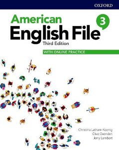 �y���i�z�y��񎞁A�[��1�`3�T�ԁzAmerican English File 3rd Edition Level 3 Student Book with Online Practice�y���[���ւ�I���̏ꍇ���������z