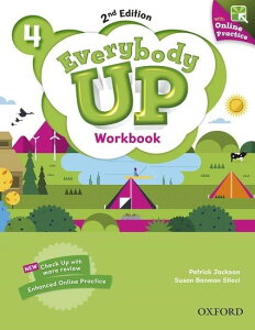 yizy񎞁A[1`3TԁzEverybody Up 2/E: 4 Workbook With Online Practice Packy[ւȈꍇz