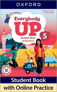 �y���i�z�y��񎞁A�[��1�`3�T�ԁzEverybody Up 3/E Level 5 Student Book with Online Practice�y���[���ւ�I���̏ꍇ���������z