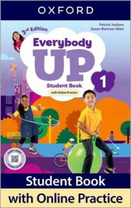 yizy񎞁A[1`3TԁzEverybody Up 3/E Level 1 Student Book with Online Practicey[ւȈꍇz