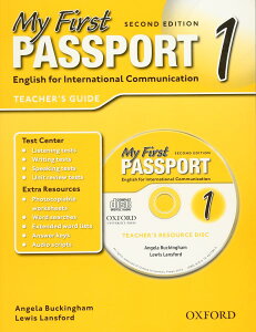 yizy񎞁A[1`3TԁzMy First Passport 2nd Edition Level 1 Teacherfs book PackyEȊOz