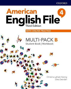 �y���i�z�y��񎞁A�[��1�`3�T�ԁzAmerican English File 3rd Edition Level 4 Student Book/Workbook Multi-Pack B with Online Practice�y�����Łz�y���[���ւ�I���̏ꍇ���������z