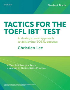 �y���i�z�y��񎞁A�[��1�`3�T�ԁzTactics for the TOEFL iBT TEST Student Book�y����E�����ȊO���������z