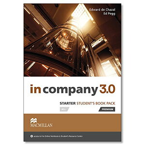 �y���i�z�y��񎞁A�[��1�`3�T�ԁzIn Company 3.0 Starter Student Book Premium Pack�y����E�����ȊO���������z
