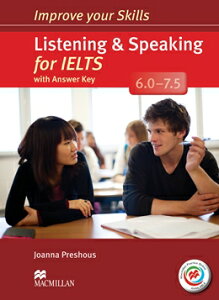 yizy񎞁A[1`3TԁzImprove Your Skills for IELTS 6-7.5 Listening & Speaking Student Booky[ւȈꍇz