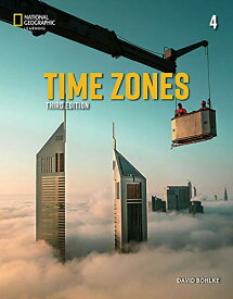 【取寄品】【取寄時、納期1～3週間】Time Zones 3rd Edition Book 4 Student Book (160 pp) with Online Practice【メール便を選択の場合送料無料】