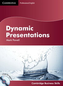 【取寄品】【取寄時、納期1～3週間】Cambridge Business Skills Dynamic Presentations Student’s Book with Audio CDs【メール便を選択の場合送料無料】