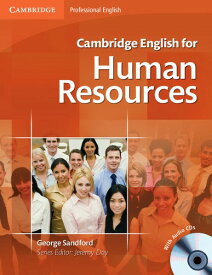 【取寄品】【取寄時、納期1～3週間】Cambridge English for Human Resources Student’s Book with Audio CDs【メール便を選択の場合送料無料】