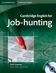 yizy񎞁A[1`3TԁzCambridge English for Job-hunting Studentfs Book with Audio CDsy[ւȈꍇz