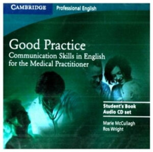 �y���i�z�y��񎞁A�[��1�`3�T�ԁzGood Practice Communication Skills in English for the Medical Practitioner Audio CD�y����E�����ȊO���������z