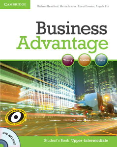 �y���i�z�y��񎞁A�[��1�`3�T�ԁzBusiness Advantage: Upper-intermediate Students Book with DVD�y���[���ւ�I���̏ꍇ���������z