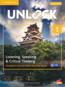 yizy񎞁A[1`3TԁzUNLOCK 2/E LISTENING SPEAKING & CRITICAL THINKING LEVEL 1y[ւȈꍇz