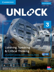 yizy񎞁A[1`3TԁzUNLOCK 2/E LISTENING SPEAKING & CRITICAL THINKING LEVEL 3y[ւȈꍇz