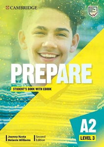 �y���i�z�y��񎞁A�[��1�`3�T�ԁzPrepare 2/E Level 3 Student�fs Book with eBook�y����E�����ȊO���������z