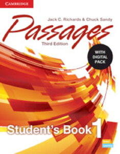 yizy񎞁A[1`3TԁzPassages 3/E Level 1 Studentfs Book with Digital Packy[ւȈꍇz