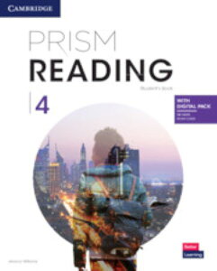 �y���i�z�y��񎞁A�[��1�`3�T�ԁzPrism Reading Level 4 Student�fs Book with Digital Pack�y���[���ւ�I���̏ꍇ���������z