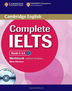 �y���i�z�y��񎞁A�[��1�`3�T�ԁzComplete IELTS Bands 5-6.5 Workbook without Answers with Audio CD�y���[���ւ�I���̏ꍇ���������z