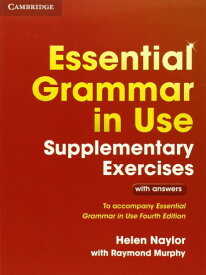 【取寄品】【取寄時、納期1～3週間】Essential Grammar in Use Supplementary Exercises 4th Edition【メール便を選択の場合送料無料】