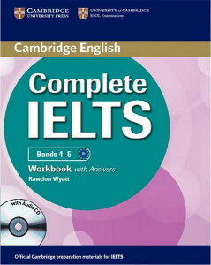 yizy񎞁A[1`3TԁzComplete IELTS Bands 4-5 Workbook with Answers with Audio CDy[ւȈꍇz