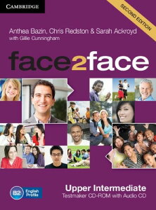 �y���i�z�y��񎞁A�[��1�`3�T�ԁzface2face Upper intermediate Testmaker CD & Audio CD�y����E�����ȊO���������z