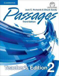 yizy񎞁A[1`3TԁzPassages 3rd Edition Level 2 Teacherfs Edition with Assessment Audio CDyEȊOz