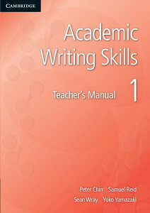 yizy񎞁A[1`3TԁzAcademic Writing Skills Level 1 Teacherfs Manualy[ւȈꍇz