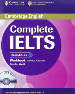 �y���i�z�y��񎞁A�[��1�`3�T�ԁzComplete IELTS Bands 6.5-7.5 Workbook without Answers with Audio CD�y���[���ւ�I���̏ꍇ���������z