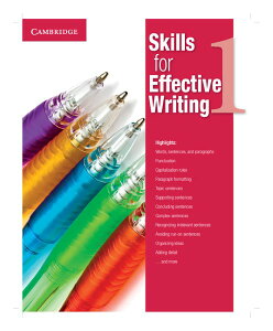 �y���i�z�y��񎞁A�[��1�`3�T�ԁzSkills for Effective Writing 1 Student�fs Book�y���[���ւ�I���̏ꍇ���������z
