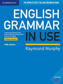 【取寄品】【取寄時、納期1～3週間】English Grammar in Use 5th Edition Book without answers【メール便を選択の場合送料無料】