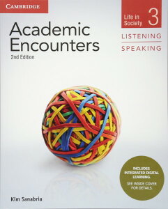 yizy񎞁A[1`3TԁzAcademic Encounters 2nd Edition Level 3 Studentfs Book Listening and Speaking with Integrated Digital Learning (Updated edition)y[ւȈꍇz