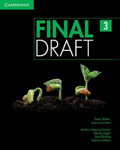 yizy񎞁A[1`3TԁzFinal Draft Level 3 Studentfs Book with Writing Skills Interactive Packy[ւȈꍇz