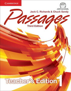 �y���i�z�y��񎞁A�[��1�`3�T�ԁzPassages 3rd Edition Level 1 Teacher�fs Edition with Assessment Audio CD/CD�y����E�����ȊO���������z