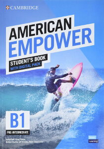 �y���i�z�y��񎞁A�[��1�`3�T�ԁzAmerican Empower Pre-intermediate/B1 Student�fs Book with Digital Pack�y����E�����ȊO���������z